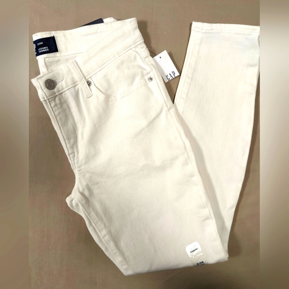 Gap Denim Stretch Legging Skimmer- size 2/26 - Picture 3 of 15